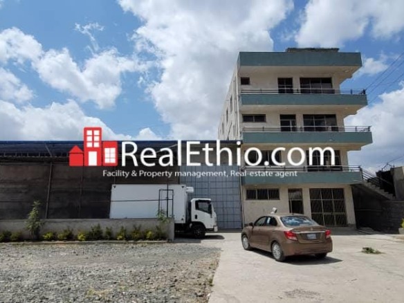 CMC Figa, Store and G+3+Terrace Building for Rent, Addis Ababa.