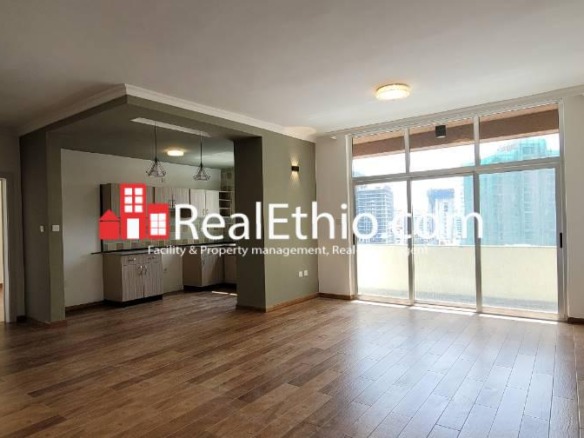 Bole Olompia, Three bedrooms Apartment for rent, Addis Ababa.