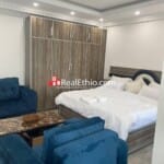 Lideta, Furnished Studio apartment for Rent, Addis Ababa.