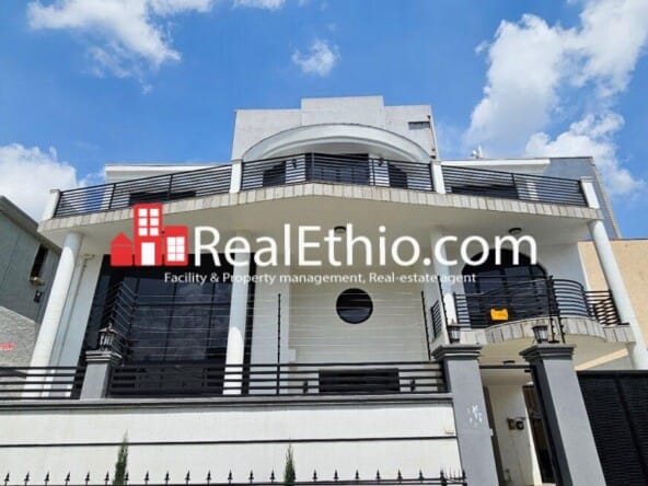 Summit, G+2 Six Bedrooms House for Rent, Addis Ababa.