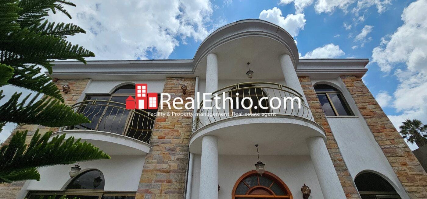 5BR G+1 house for rent, Torhailoch or Oldairport, Addis Ababa, Ethiopia.