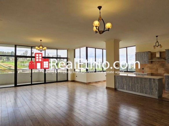 Arat kilo, three bedrooms Apartment for Rent, Addis Ababa.