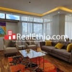Bole Atlas, Furnished three bedrooms apartment for rent, Addis Ababa.