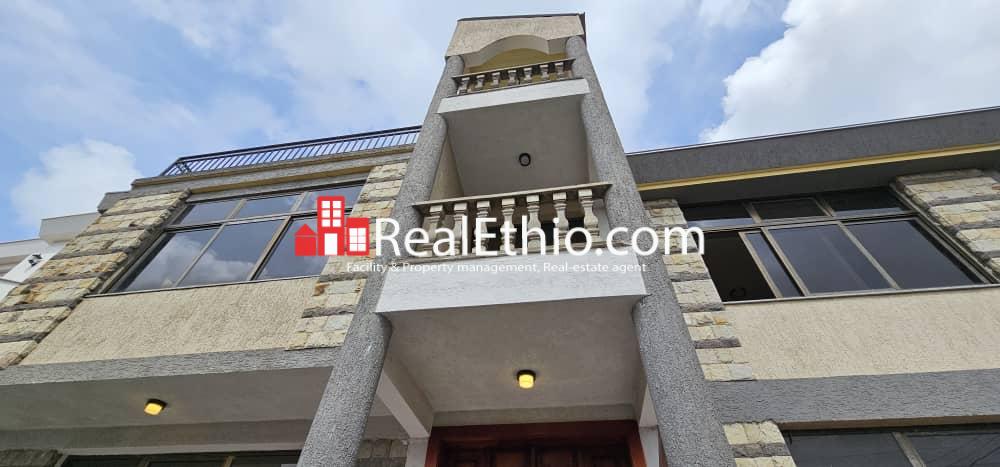 Lebu Haile Garment, Seven bedroom G+2 House for Rent, Addis Ababa, Ethiopia.