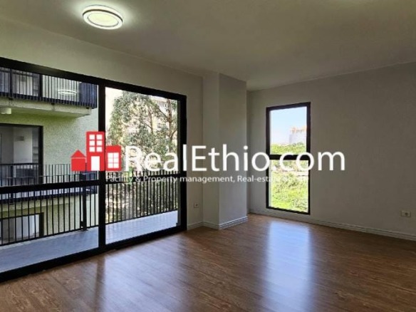 Arat kilo, Two bedrooms Apartment for Rent, Addis Ababa.