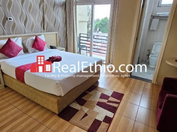 Bole Atlas, Basement+Ground+4+Terrace Furnished Hotel Building for Rent, Addis Ababa.