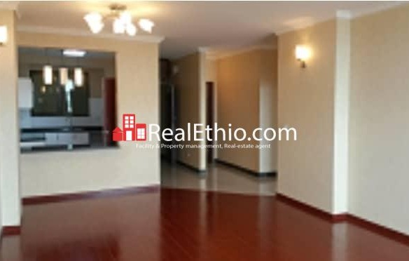 Bole Olympia, Three bedrooms Apartment for Rent, Addis Ababa, Ethiopia.