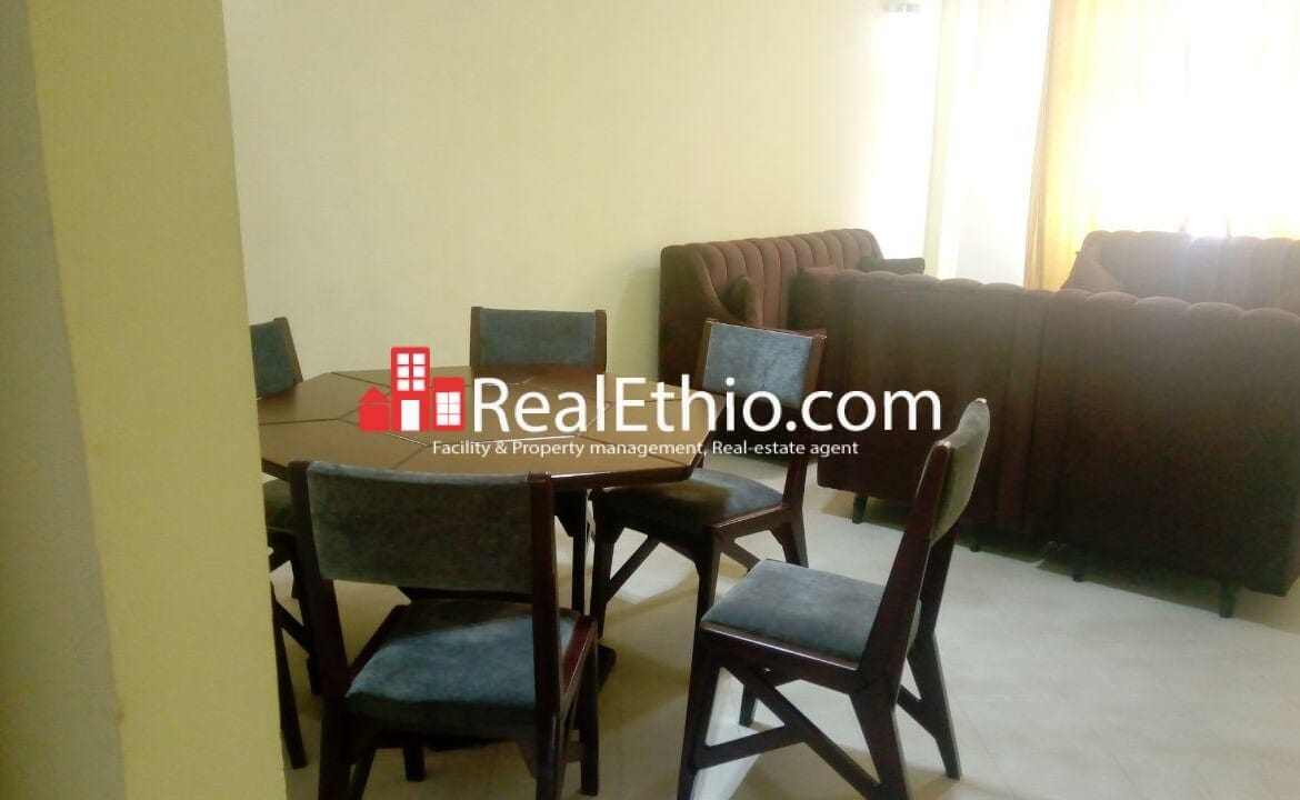 CMC Fiyel Bet, Furnished 2 bedrooms Apartment for Rent, Addis Ababa.