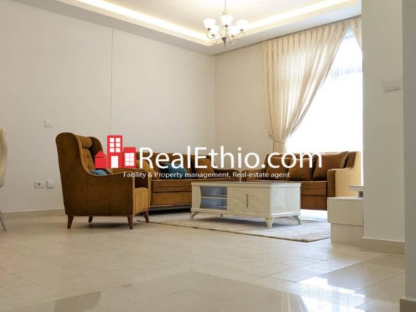 Mexico, Furnished 2 bedrooms apartment for rent, Addis Ababa.