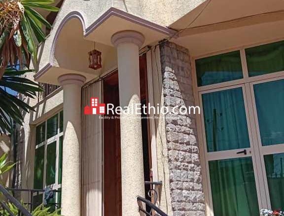 4 Bedrooms B+G+2 House for Rent, Gerji Roba, Addis Ababa, Ethiopia.