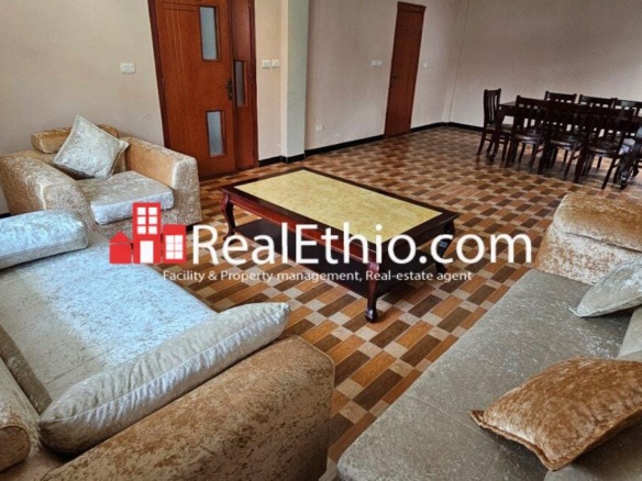 Ayat Zone 6, three bedrooms furnished House for sale, Addis Ababa.