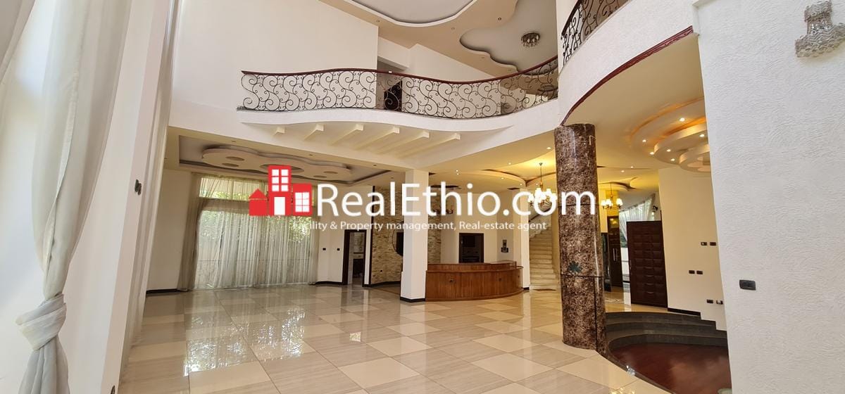 G+4+B+terrace house or building or office for rent, Bole, Addis Ababa, Ethiopia.