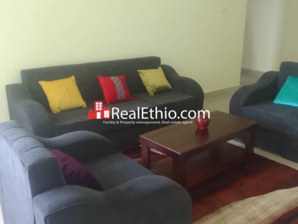 2 Bedrooms furnished Apartment for Rent, CMC Figa, Addis Ababa, Ethiopia.