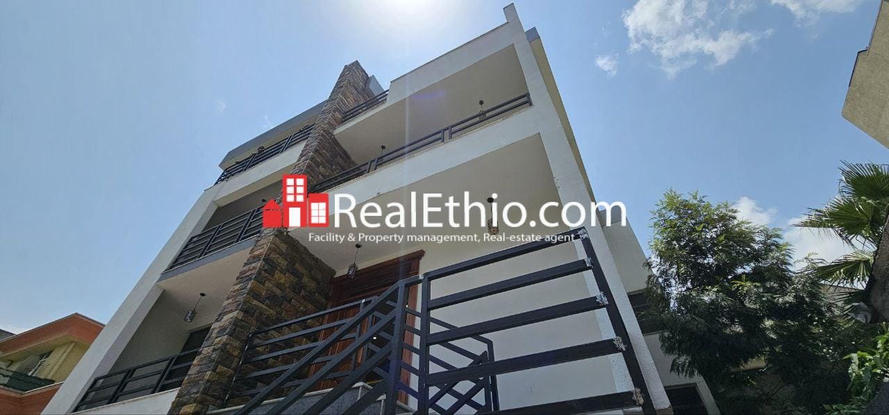 Lebu Around Varnero, G+3 Four bedrooms House for Rent, Addis Ababa.