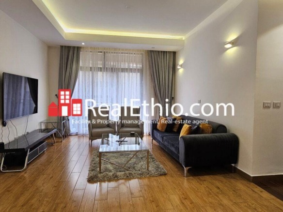 Wolo Sefer Bole, 3 bedrooms furnished apartment for rent, Addis Ababa