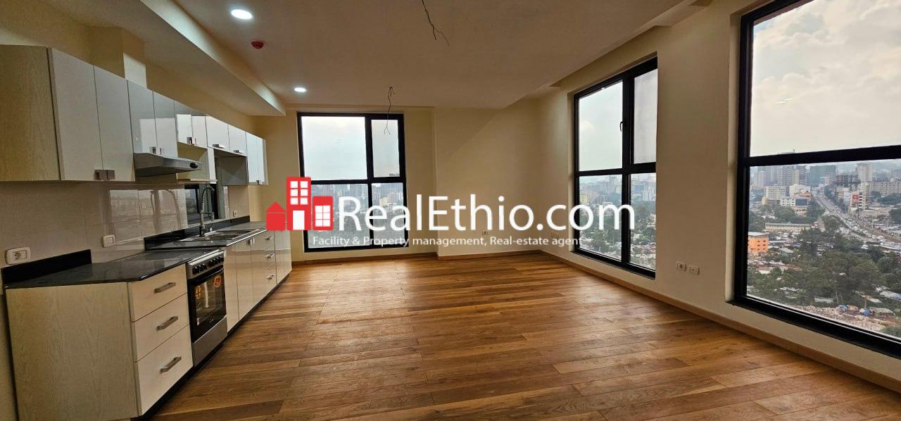 Bole Atlas, 2 Bedrooms Apartment for Rent, Addis Ababa.