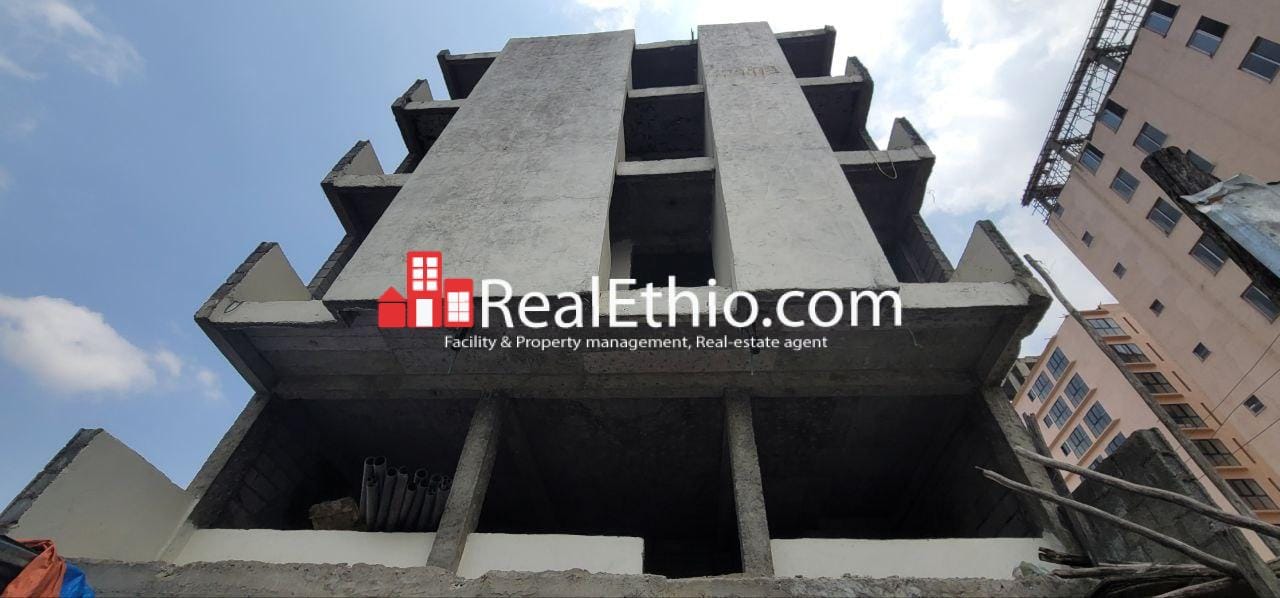 Kazanchis, G+4 Building for Sale, Addis Ababa.