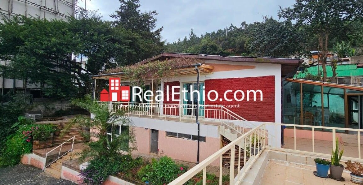 Kebena Top view, Furnished Four Bedroom Villa House for Rent, Addis Ababa, Ethiopia.