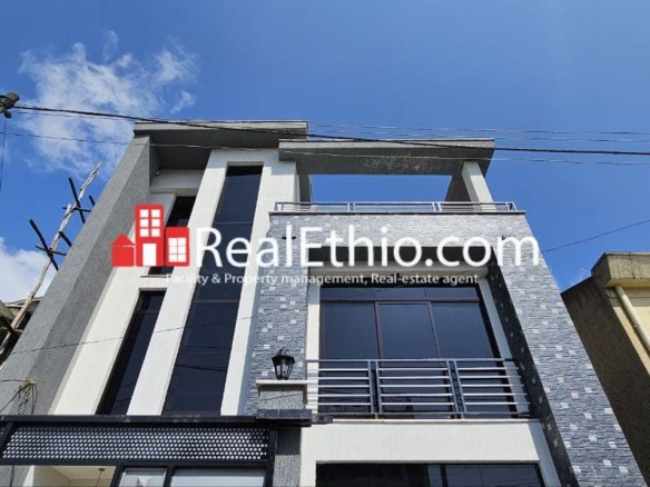 Lebu, Six bedroom G+2 House for Rent, Addis Ababa, Ethiopia.