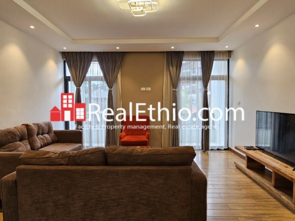 3 Bedrooms Furnished Apartment for Rent, Megenagna by Japan embassy, Addis Ababa, Ethiopia.