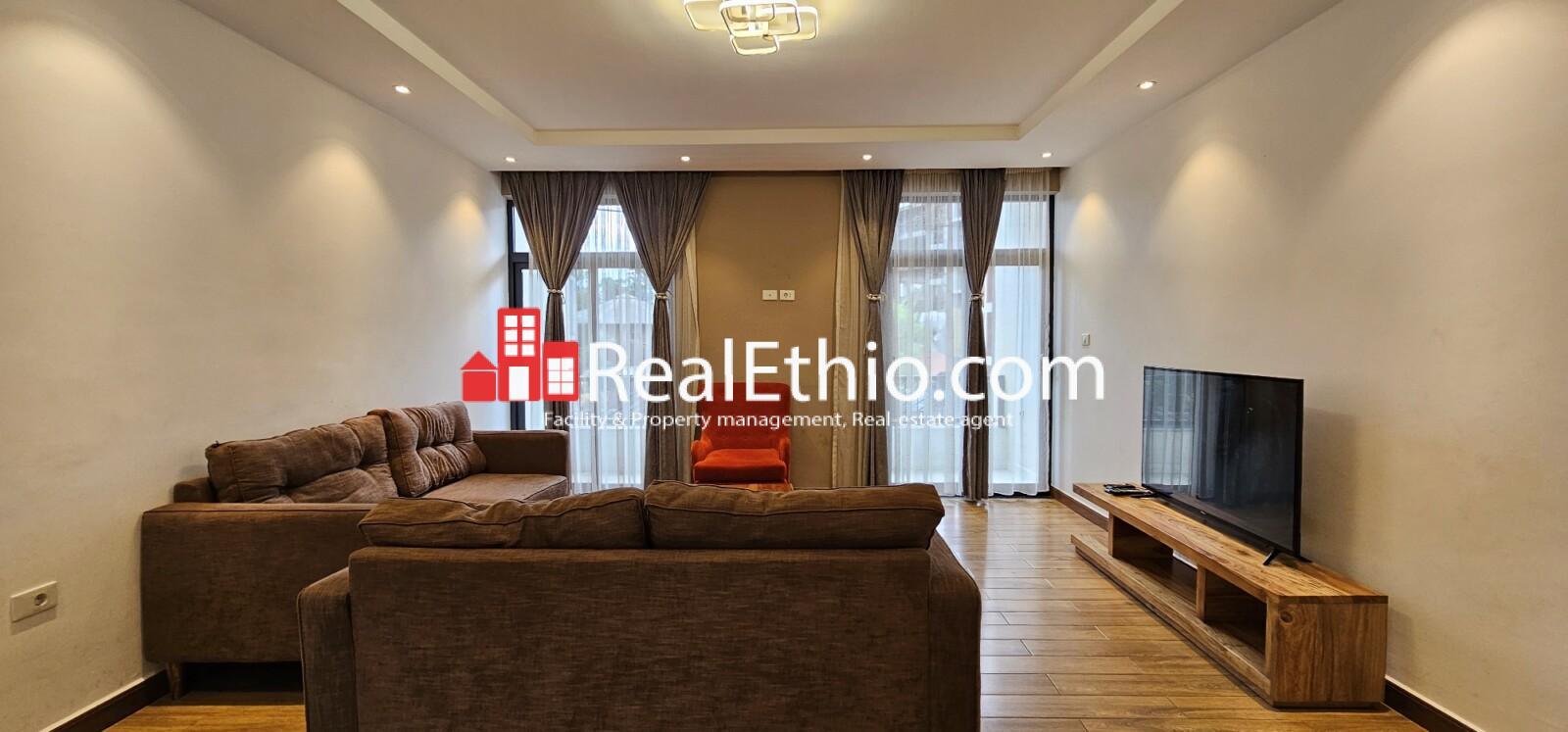 3 Bedrooms Furnished Apartment for Rent, Megenagna by Japan embassy, Addis Ababa, Ethiopia.