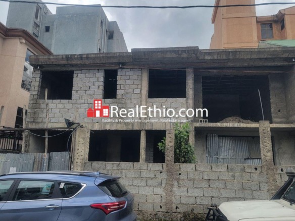 Ayat, 3 Bedrooms G+1 House for Sale, Addis Ababa.