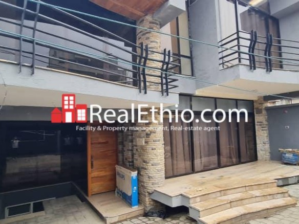 Gerji Ministroch, G+1 Three bedrooms House for Rent, Addis Ababa.