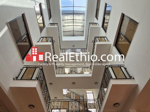 Megenagna, G+4+Terrace Nine bedroom House or Office or Building for Rent, Addis Ababa.