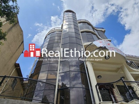 Megenagna Top view, Five Bedrooms Ground+3+ basement House for Rent , Addis Ababa. Ethiopia.