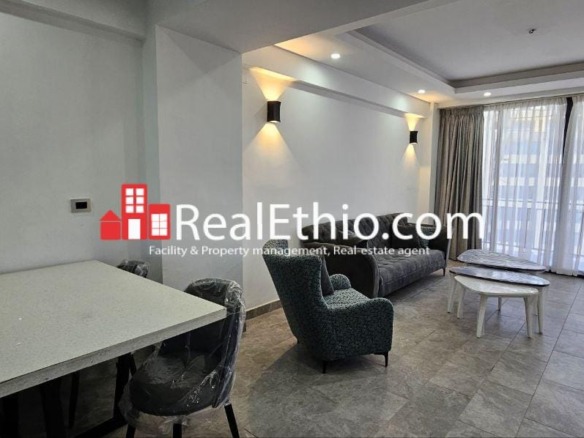 2 Bedroom furnished Apartment for Rent, Bole Wolosefer, Addis Ababa, Ethiopia.