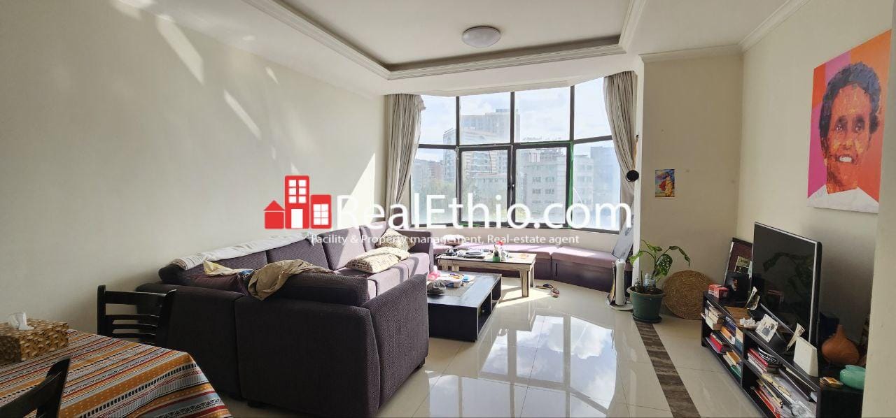 2 Bedrooms furnished apartment for rent, Bole Atlas, Addis Ababa, Ethiopia .