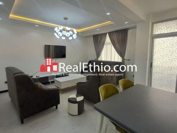 2BR furnished Apartment for Rent, Ayat 49, Addis Ababa, Ethiopia.