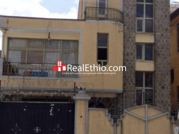 Alem Bank, G+2 4 Bedrooms House for Sale, Addis Ababa.