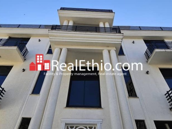 Bisrate Gabriel, G+3+B Eight Bedroom House or office for rent, Addis Ababa.