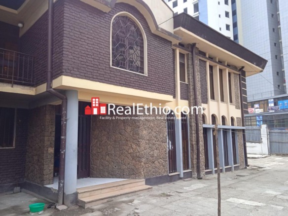 Lem Hotel Shola, G+1 Three bedrooms House for Sale, Addis Ababa.
