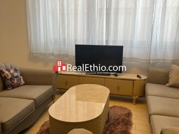 Mexico, Furnished 2 Bedrooms Apartment for Rent, Addis Ababa.