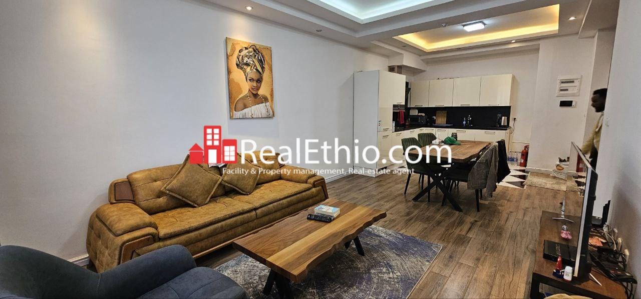 2BR Furnished and Serviced Apartment for Rent, Bole Atlas, Addis Ababa, Ethiopia.