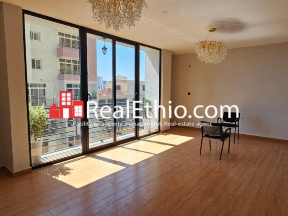 Bole Around Shalla, Three bedroom apartment for Rent, Addis Ababa.