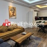 Bole Atlas, Two bedrooms Furnished  Serviced Apartment for Rent, Addis Ababa.