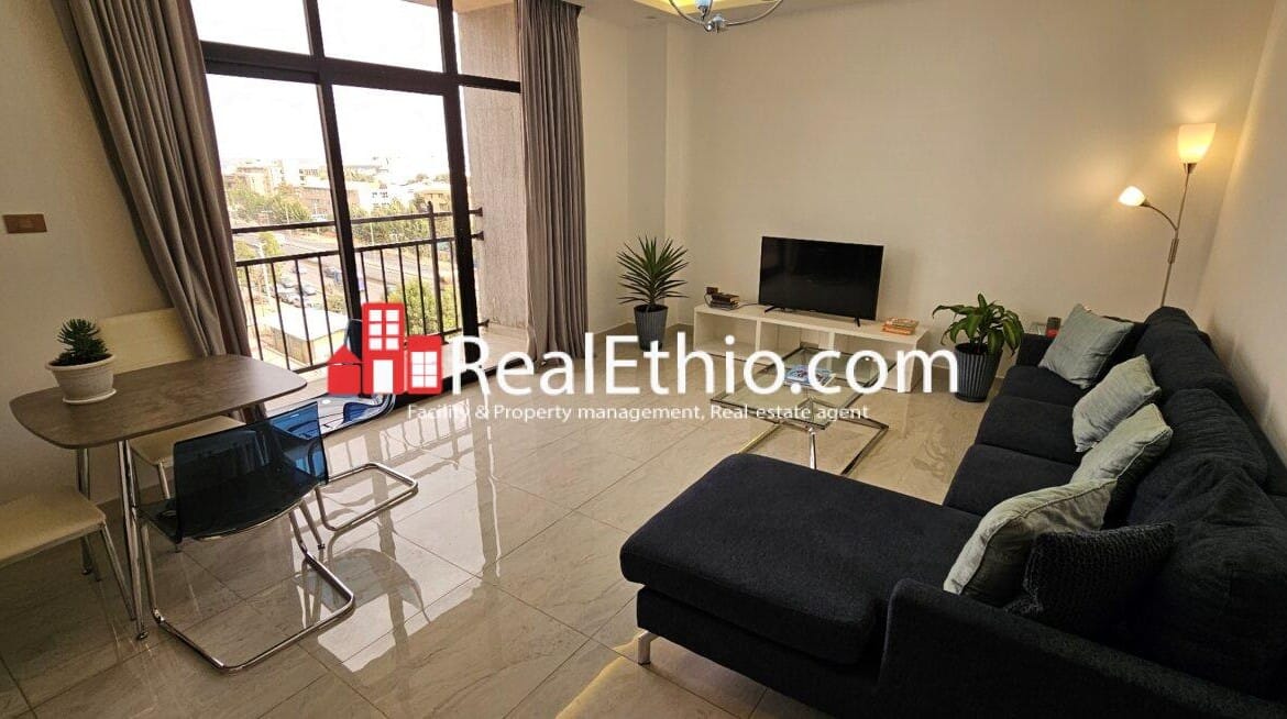 Bole Near the Air port, One Bed Furnished Apartment for Rent, Addis Ababa.