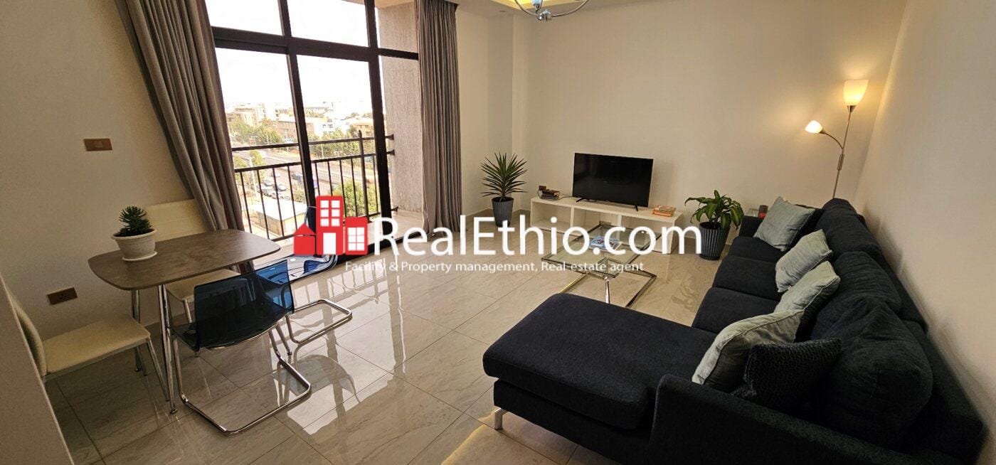 Bole Near the Air port, One Bed Furnished Apartment for Rent, Addis Ababa.