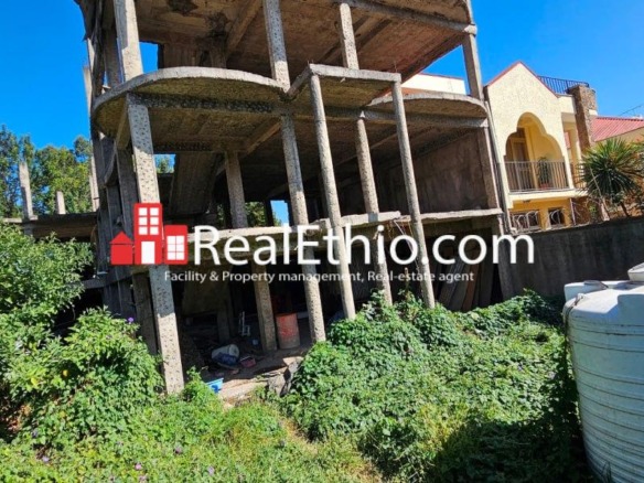 Gurd Shola, G+4  House for Sale, Addis Ababa.