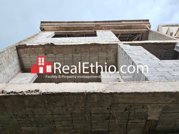 Kality Tulu Dimtu, G+2 4 Bedrooms House for Sale, Addis Ababa.