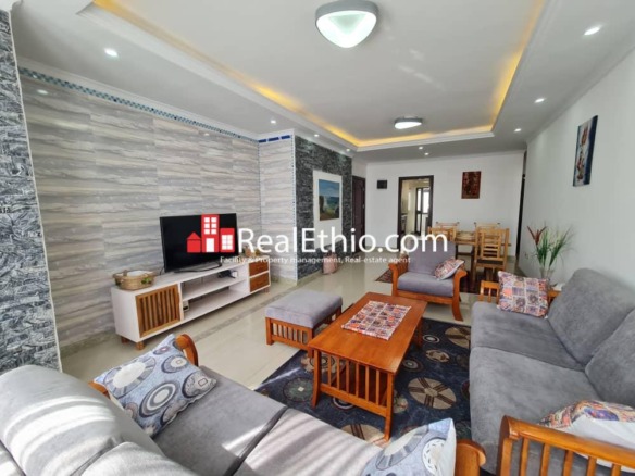 2 Bedrooms Furnished Apartment for Rent, Bole Atlas, Addis Ababa.