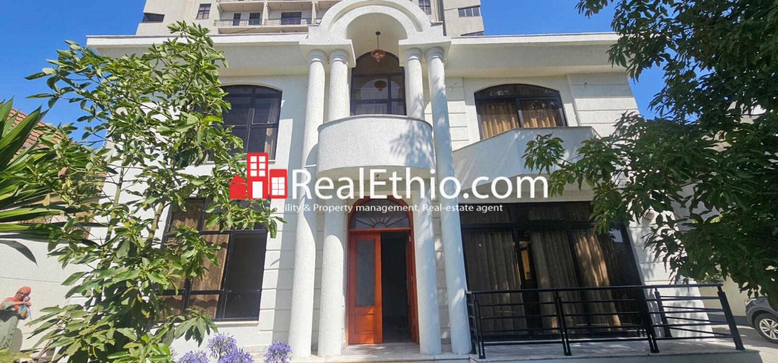 4BR G+2 House for Rent, Lebu, Addis Ababa, Ethiopia.