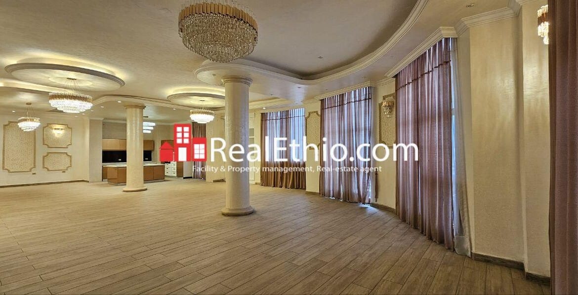 G+5+Terrace+Basement Apartment or Office Building for Rent, Bole Olompia, Addis Ababa.
