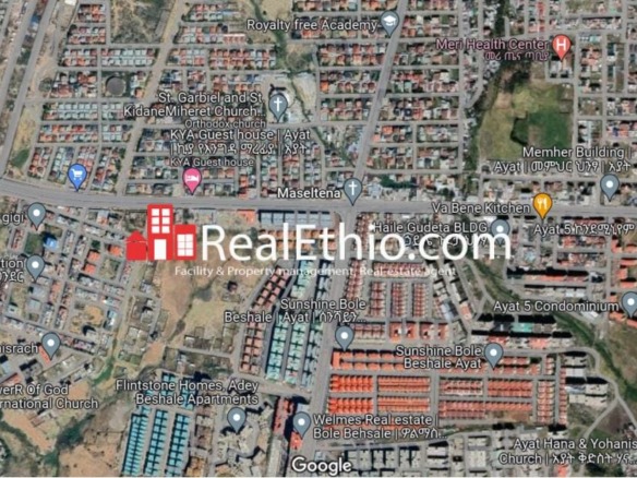 House or Land for Sale, Ayat Beshale, Addis Ababa.