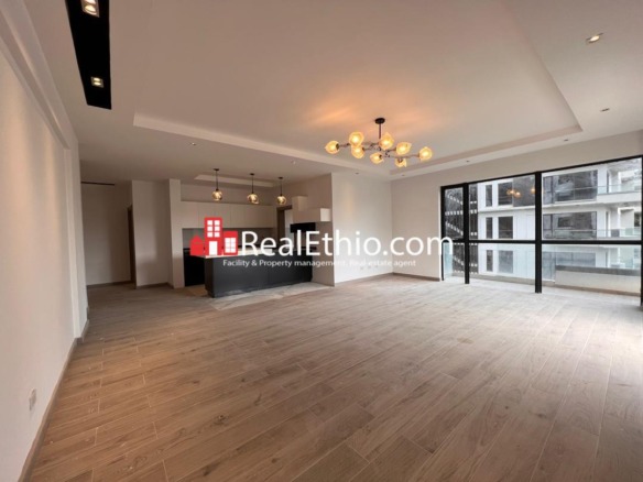 Three bedrooms Apartment for Rent, Bole Ruwanda, Addis Ababa, Ethiopia.