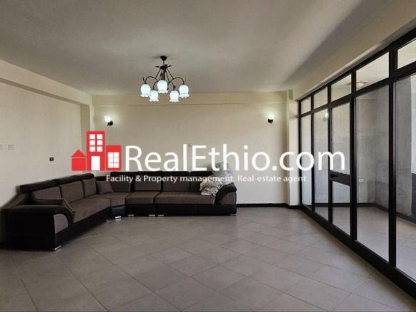 Three bedrooms Furnished Apartment for Rent, Kality Tulu Dimtu, Addis Ababa.