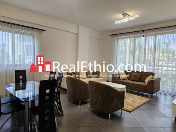 2BR furnished Apartment for Rent, Lancha Or Meskel Flower, Addis Ababa.